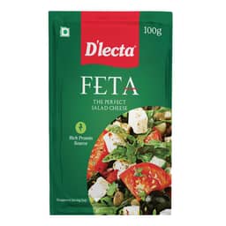 D''lecta Feta Cheese Block Packet thumbnail 1