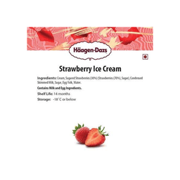 Haagen-Dazs Strawberry Ice Cream thumbnail 4