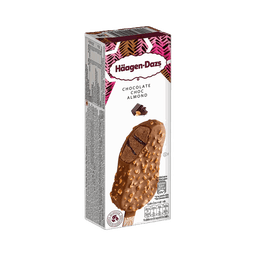 Haagen Dazs Chocolate Choco Almond Ice Cream Bar thumbnail 1