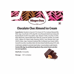 Haagen Dazs Chocolate Choco Almond Ice Cream Bar thumbnail 4