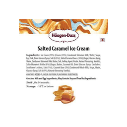 Haagen-Dazs Salted Caramel Ice Cream thumbnail 4