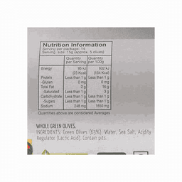 Fragata Plain Greeen Olives thumbnail 2