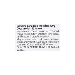 Lindt Excellence 85% Cocoa Dark Chocolate thumbnail 3