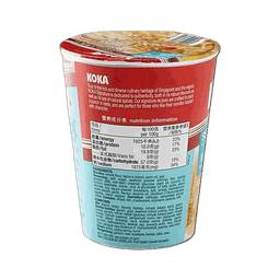 Koka Instant Cup Noodles Seafood No Msg thumbnail 2
