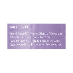 Zoh Probiotic Lavender Kombucha thumbnail 2