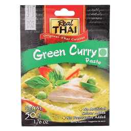 Real Thai Green Curry Paste Pouch thumbnail 1