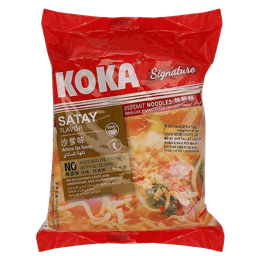 Koka Instant Noodles Chicken Satay Noodle thumbnail 1