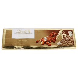 Lindt Gold Bar Milk Hazelnut Chocolate thumbnail 1