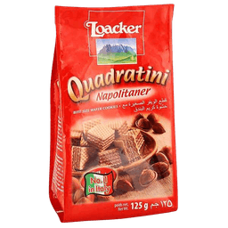 Loacker Quadratini Napolitaner Wafer Cubes thumbnail 1
