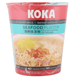 Koka Instant Cup Noodles Seafood No Msg thumbnail 1