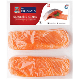 Big Sams Salmon Skinon Portions thumbnail 1
