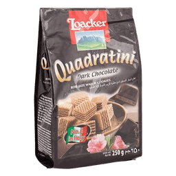 Loacker Dark Chocolate Wafer Biscuit thumbnail 1