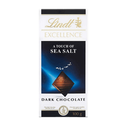 Lindt Excellence Sea Salt Dark Chocolate thumbnail 1