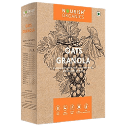 Nourish Organics Cinnamon Oats Granola thumbnail 1