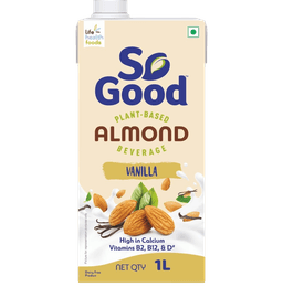 So Good Almond Fresh Vanila Milk Tetra Pack thumbnail 1