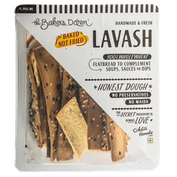 The Bakers Dozen Lavash Whole Wheat thumbnail 1