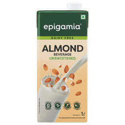 Epigamia Almond Drink Unsweetened Tetra  thumbnail 1