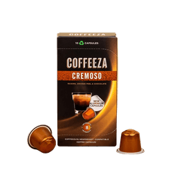 Coffeeza Cremoso Aluminum Coffee Capsules thumbnail 1
