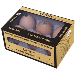 Keggs Cage Free Kadaknaath Eggs (Premium) thumbnail 1