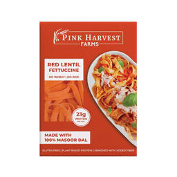 Pink Harvest Red lentil Fettuccine Pasta thumbnail 1