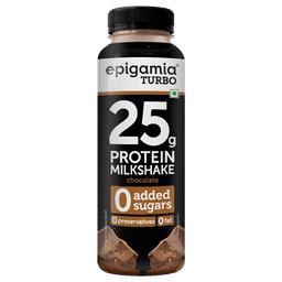 Epigamia Chocolate Turbo 25G Protein Milkshake thumbnail 1