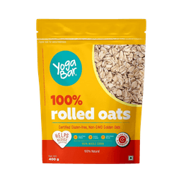 Yogabar 100% Rolled Plain Oats thumbnail 1