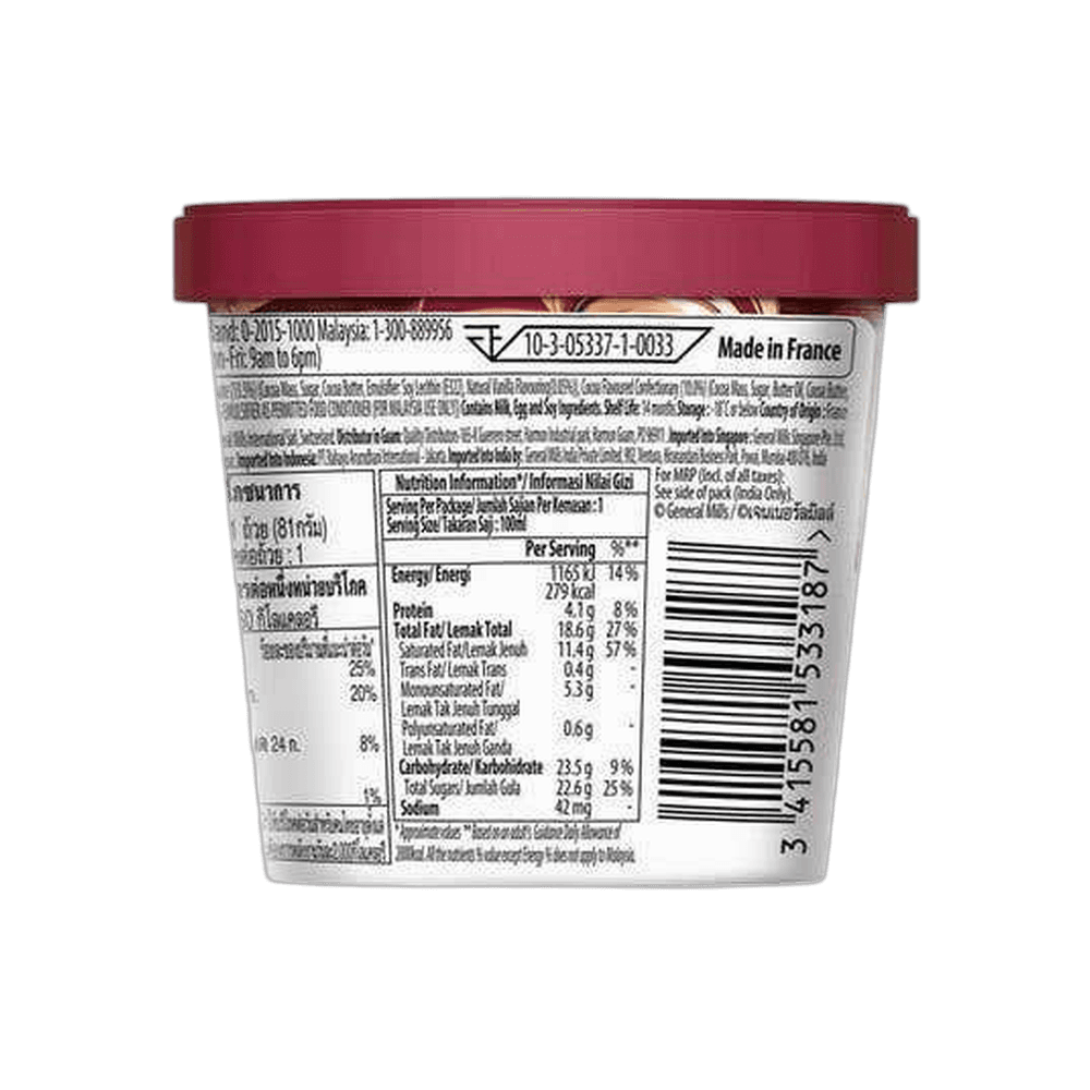 Haagen Dazs Ice Cream Belgian Chocolate 3