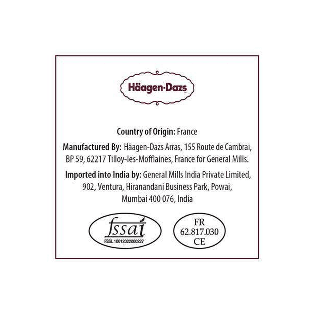 Haagen Dazs Ice Cream Belgian Chocolate 7