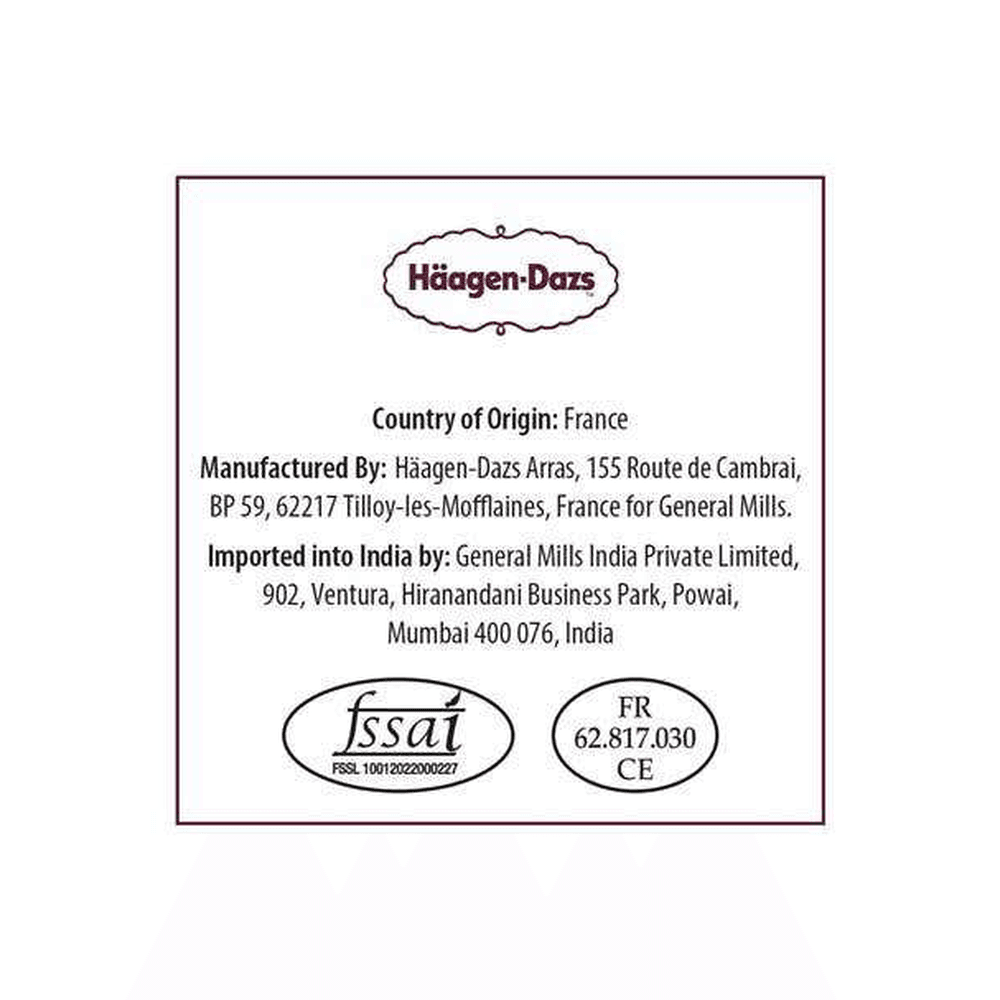 Haagen Dazs Cookies & Cream Ice Cream 7