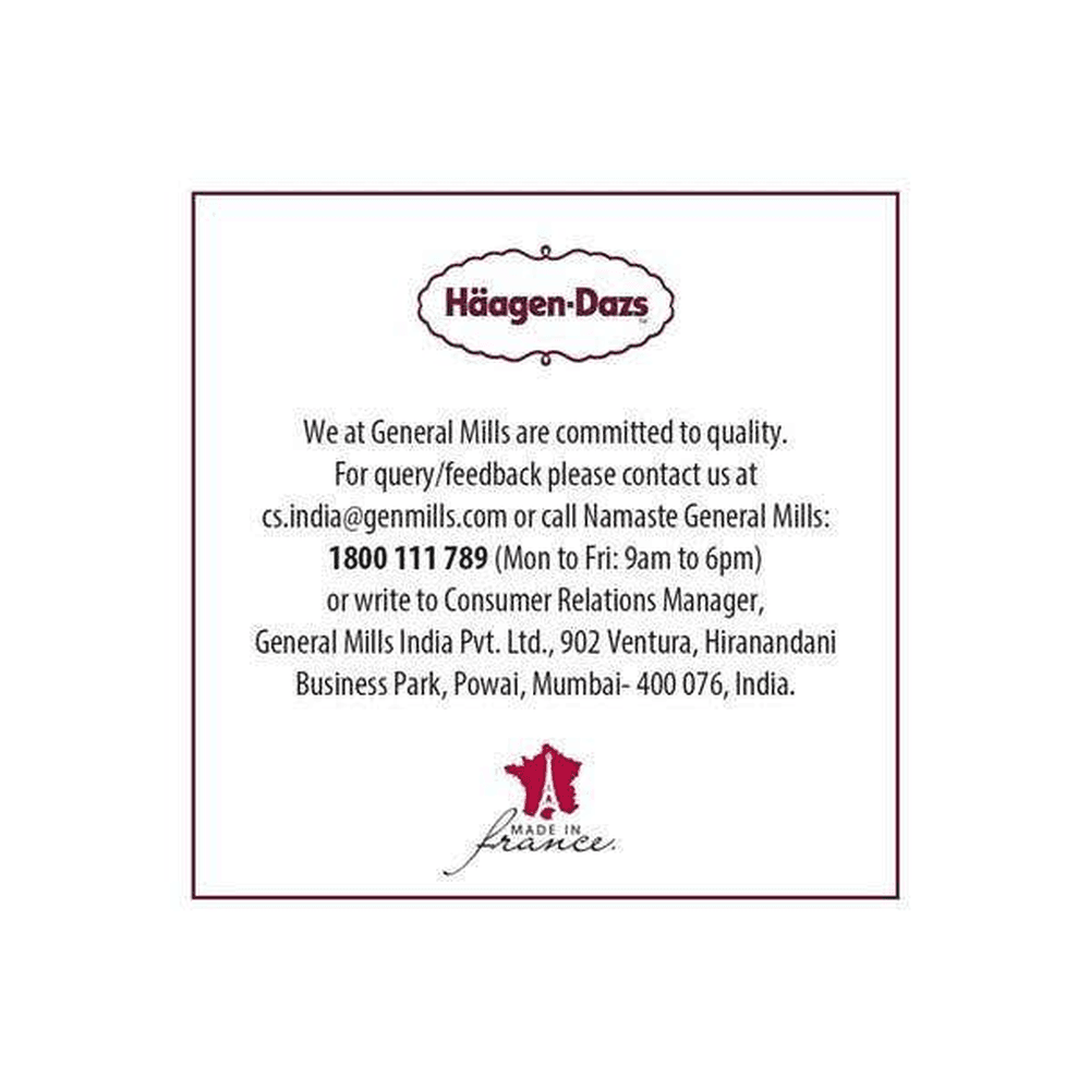 Haagen Dazs Vanilla Ice Cream 6