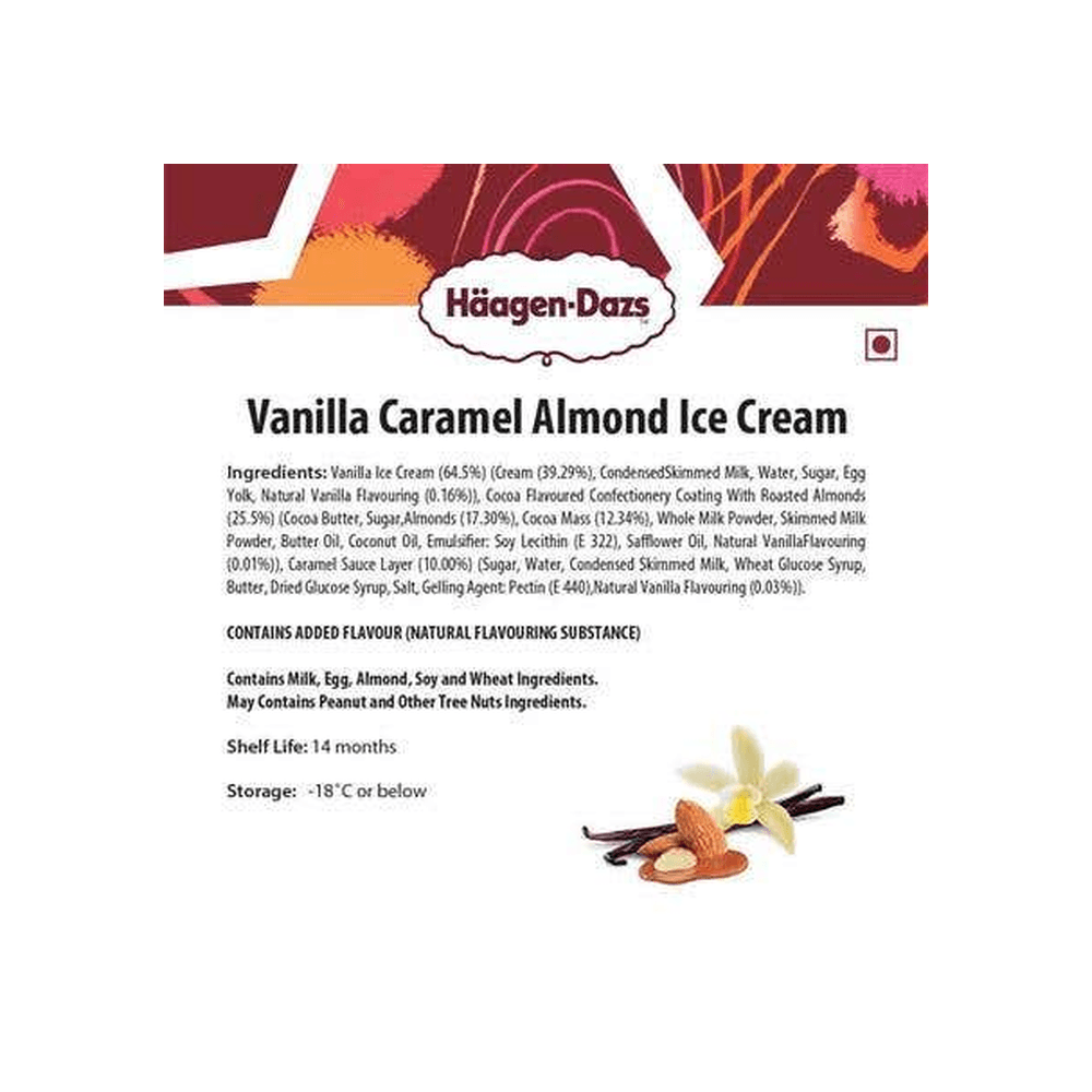 Haagen Dazs Vanilla Caramel Almond Stick 4