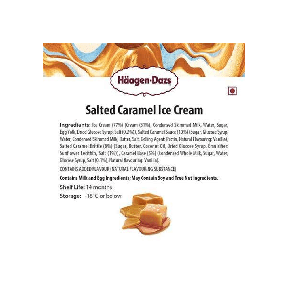 Haagen-Dazs Salted Caramel Ice Cream 4