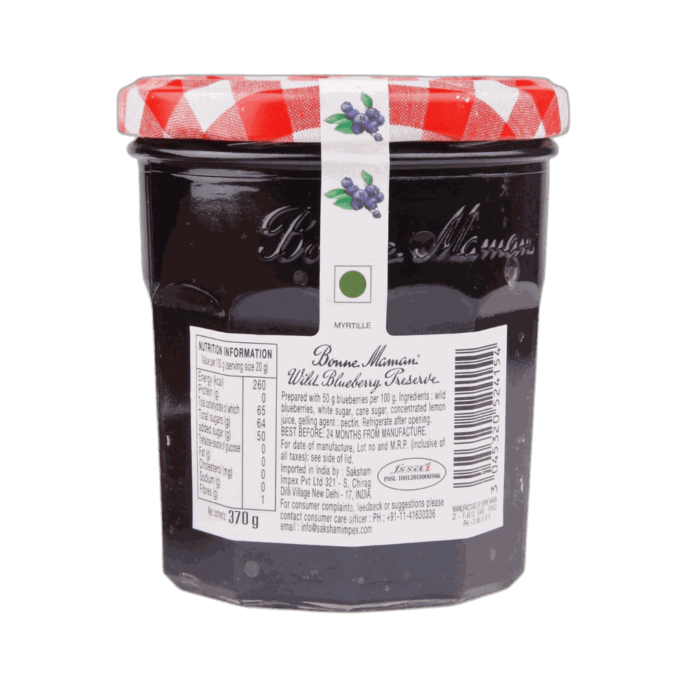Bonne Maman Wild Blueberry Preserve 3