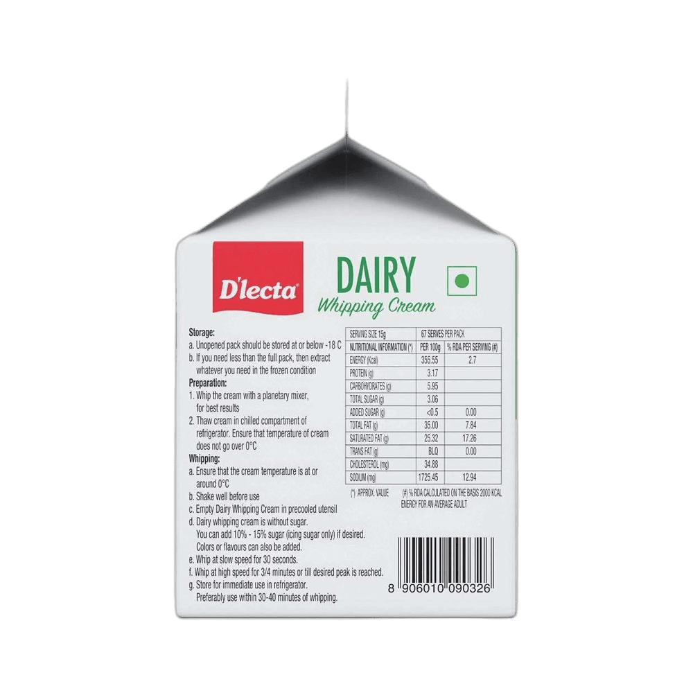 D'lecta Whipping Cream Cream Tetra 3