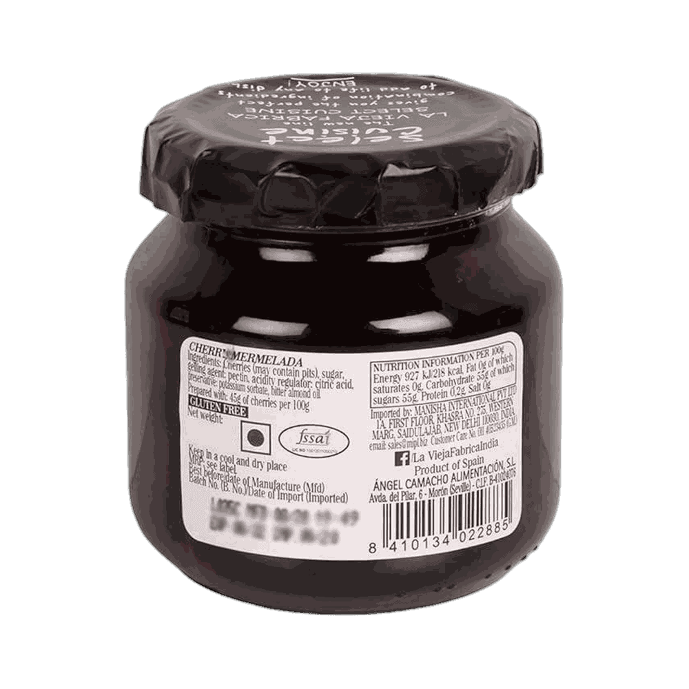 Lvf Gluten Freecherry Mermelada Jam 2
