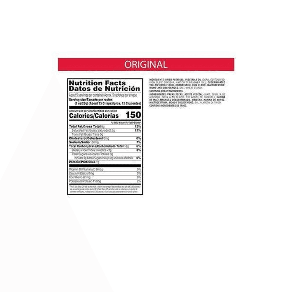 Pringles Original Potato Chips 3