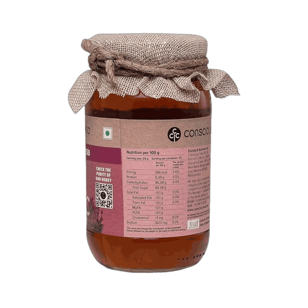 Conscious Food Organic Honey 3