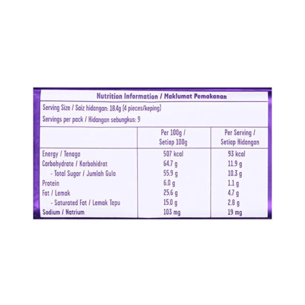 Cadbury Dairy Milk Black Forest Chocolate Bar 3