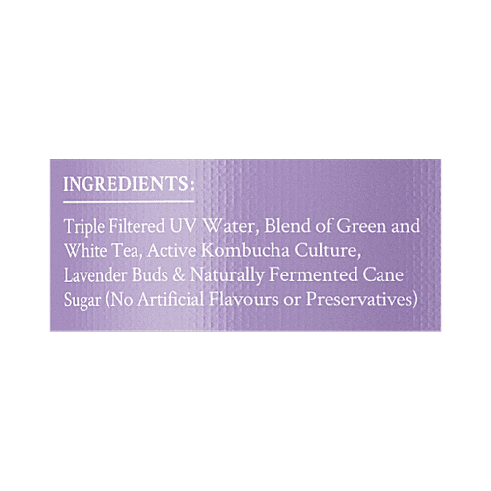 Zoh Probiotic Lavender Kombucha 2