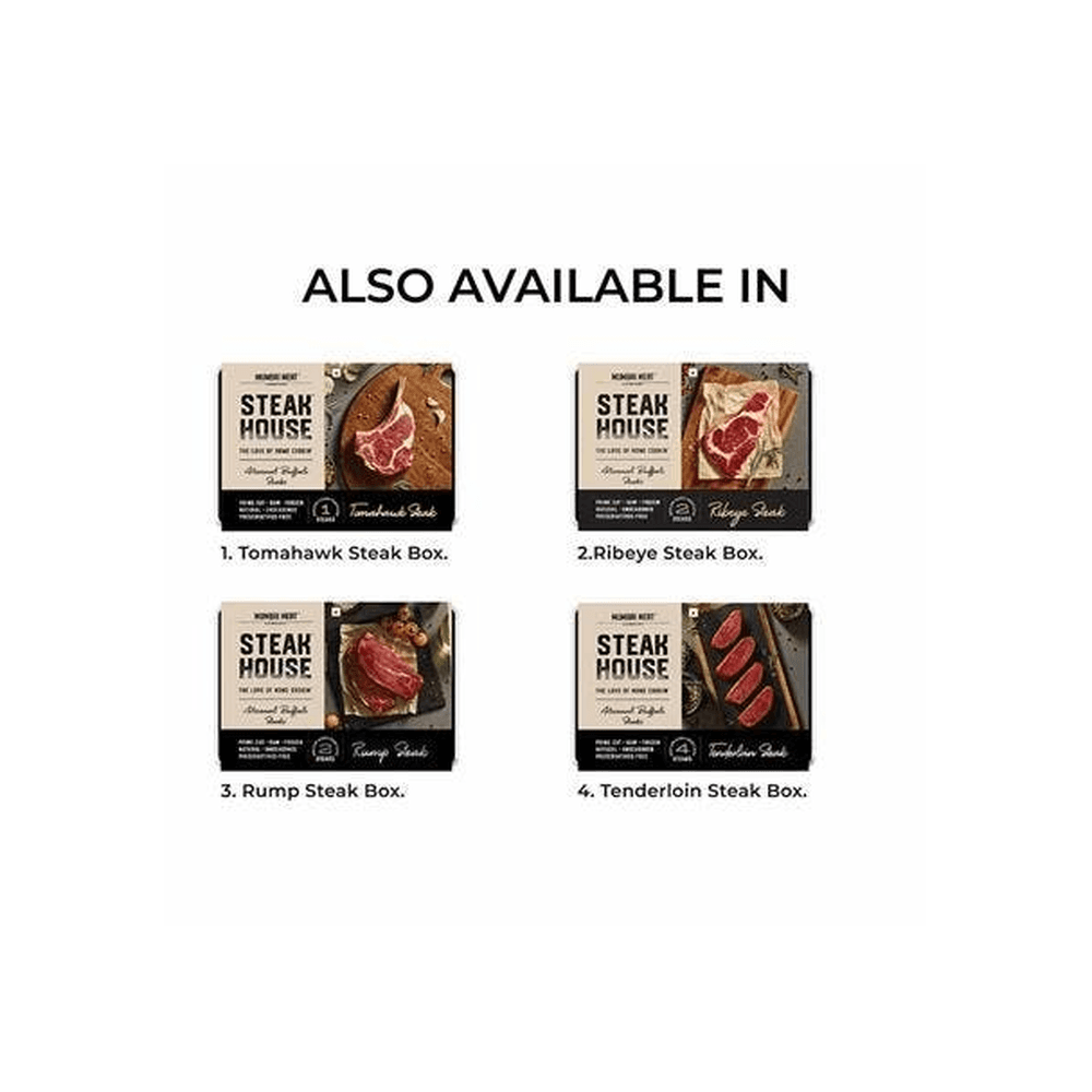 Mumbai Meat Company Steak House Artisanal Buffalo Striploin Steak 6