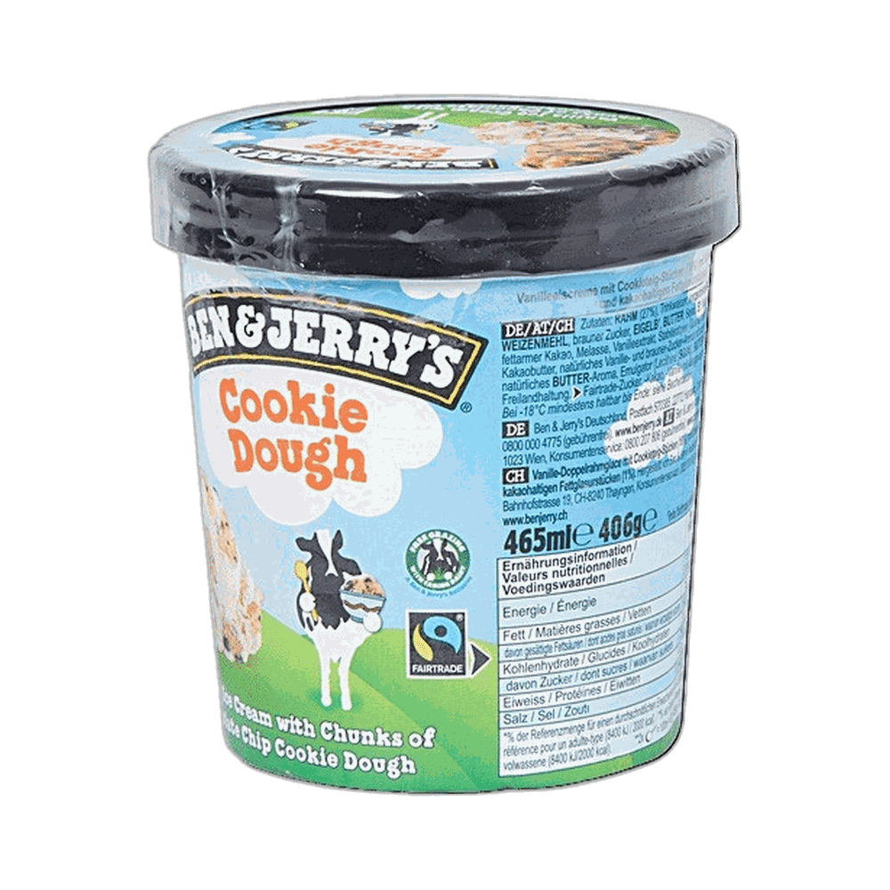 Ben & Jerry's Cookie Dough Ice Cream 2