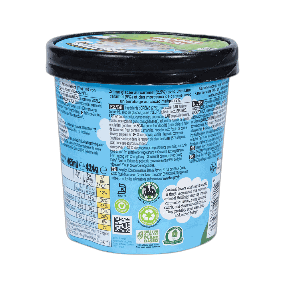 Ben & Jerry's Caramel Chew Chew Ice Cream 2