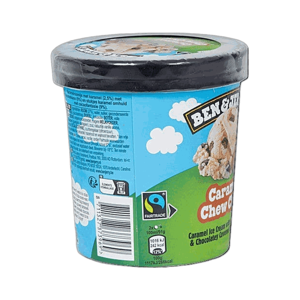 Ben & Jerry's Caramel Chew Chew Ice Cream 6