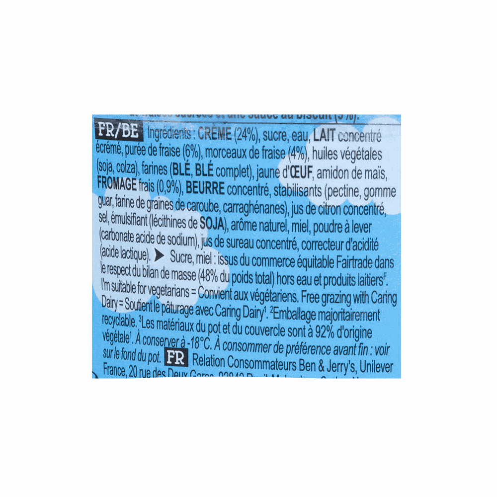 Ben & Jerry's Strawberry Cheesecake Ice Cream 3