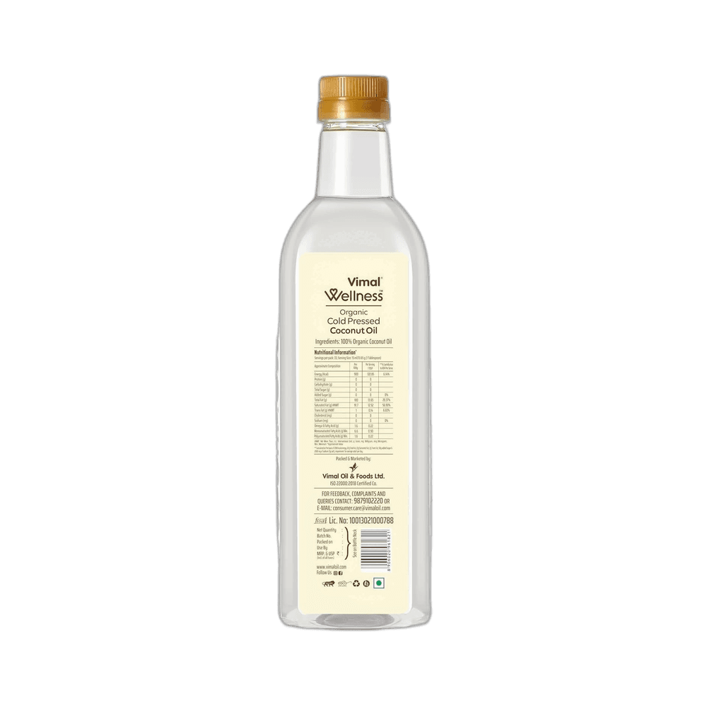 Vimal Wellness Cold Pressed Virgin Coconut Oil 2