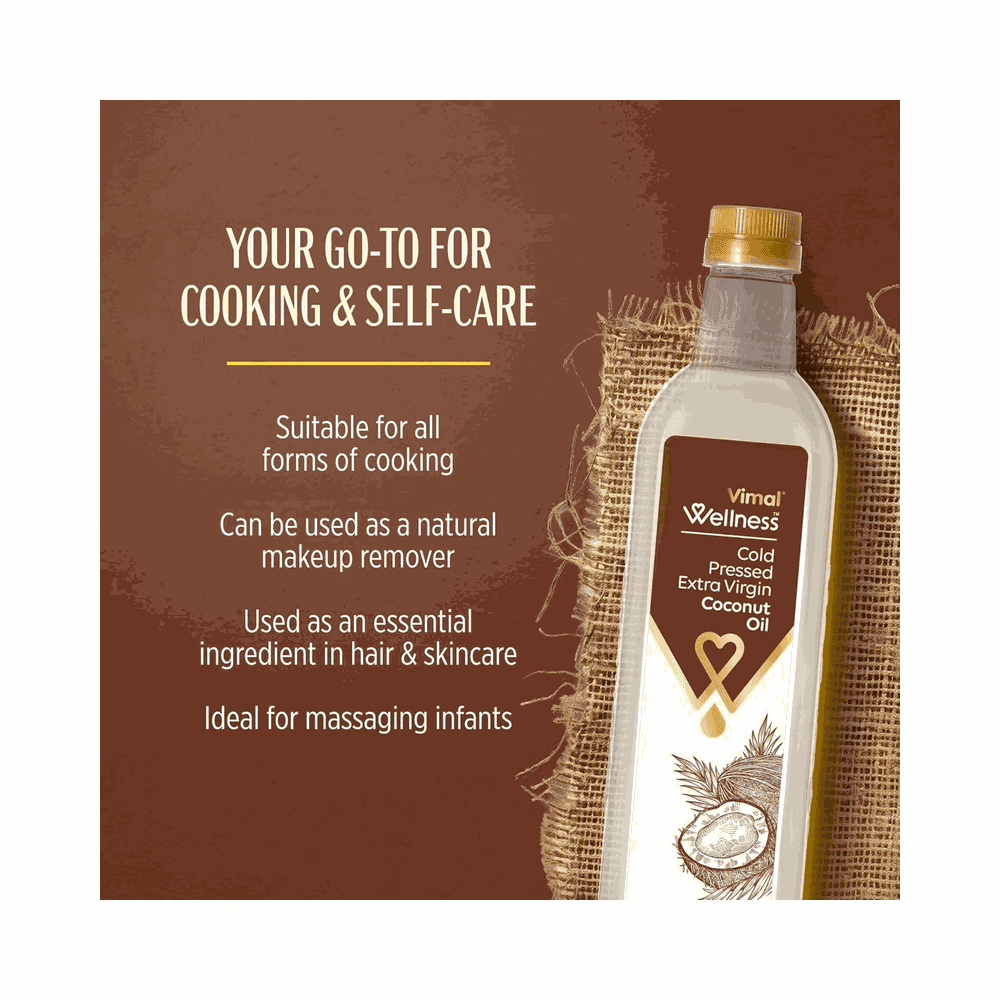Vimal Wellness Cold Pressed Virgin Coconut Oil 4