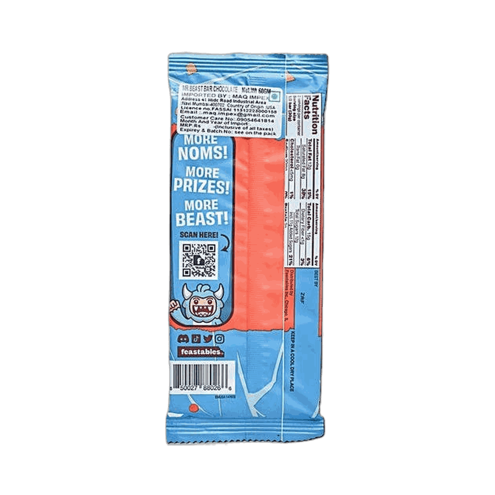 Mr Beast Feastables Crunch Milk Chocolate 3