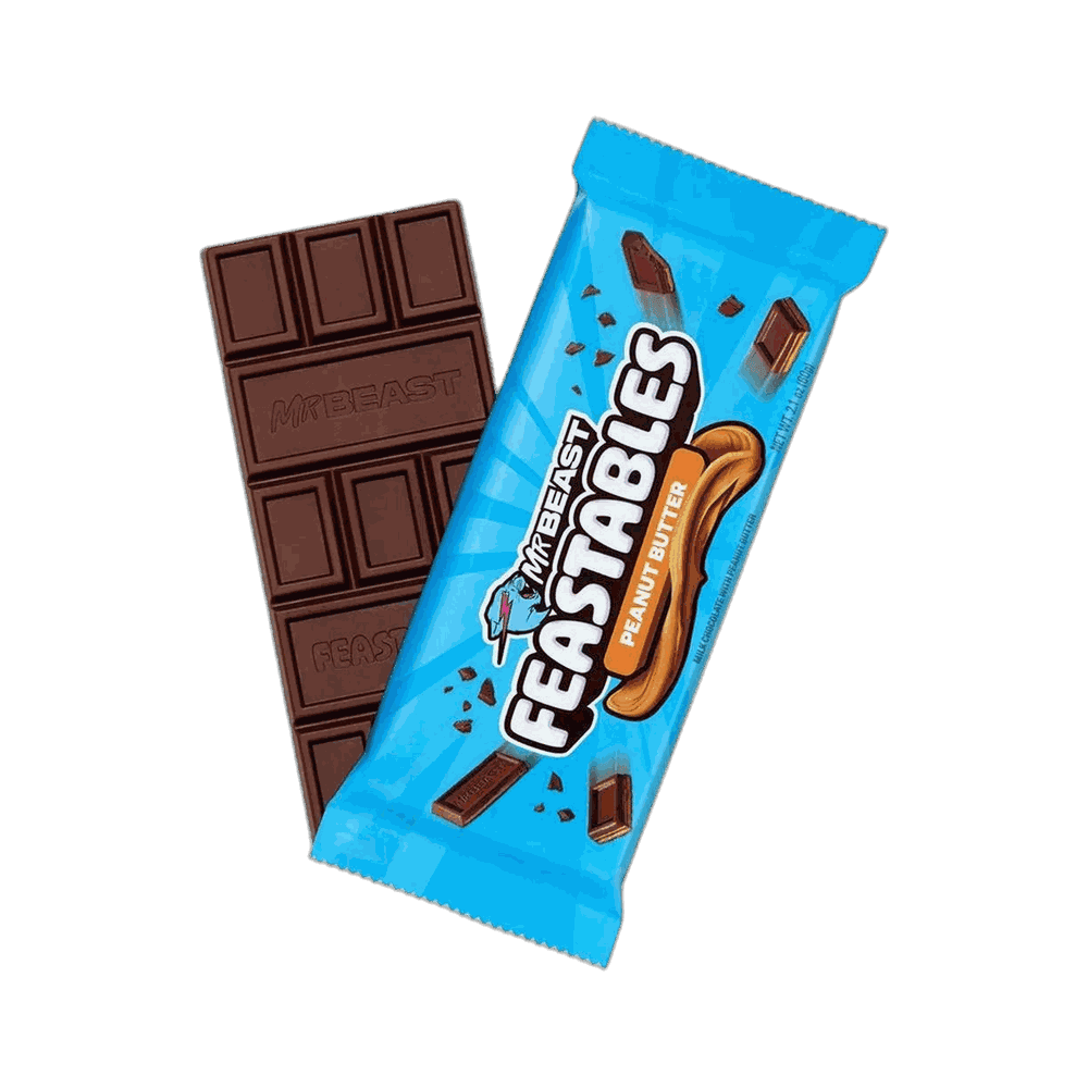 MrBeast Feastables Peanut Butter Chocolate 4
