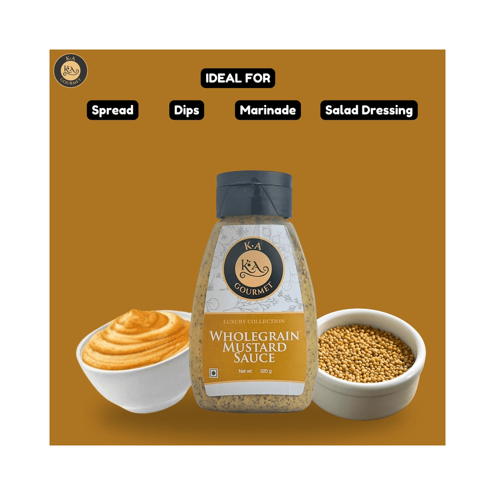 KA Gourmet Whole Grain Mustard Sauce 4