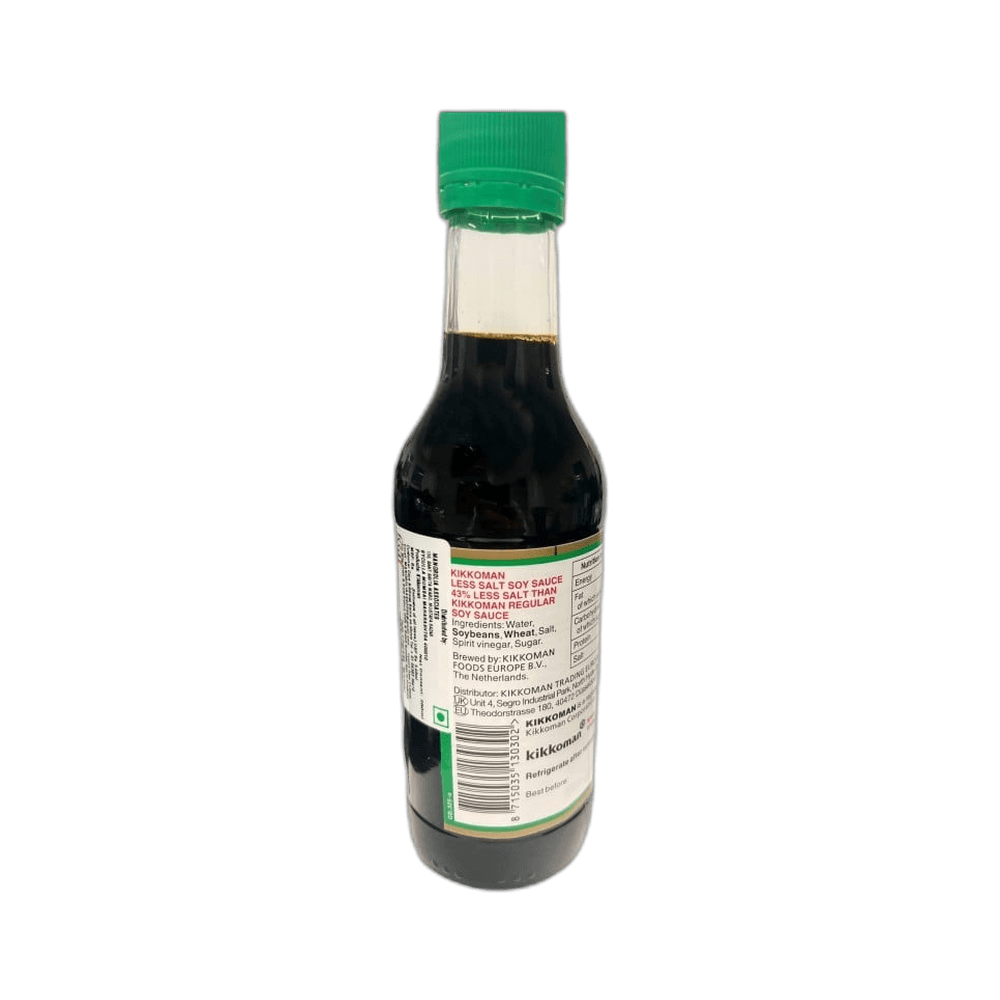 Kikkoman Naturally Brewed Less Salt Soy Sauce 3